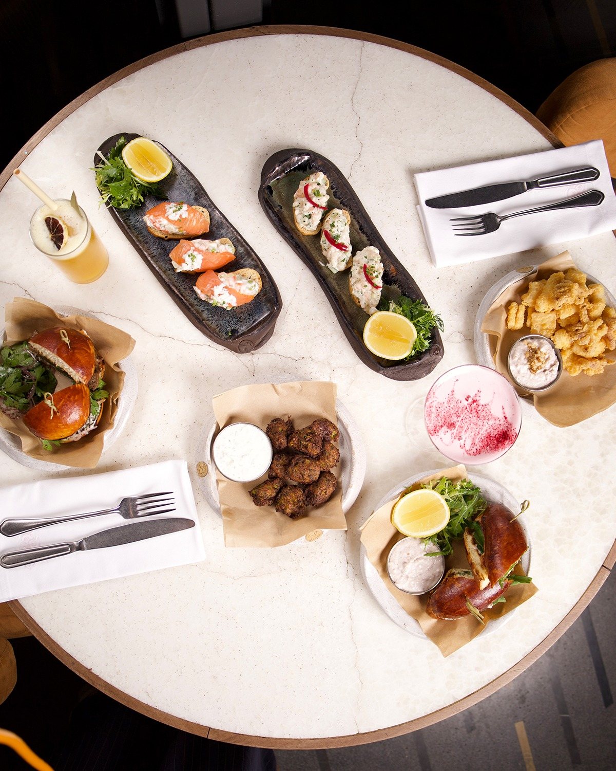 BİZ İstanbul, food & drink visual by Studio 56