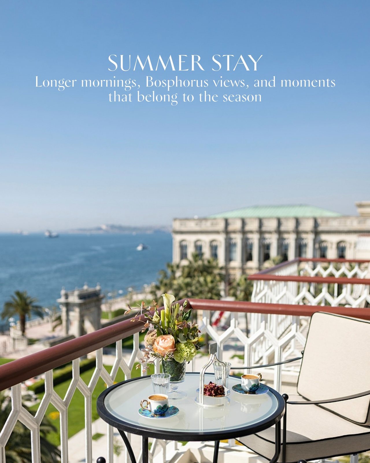 Çırağan Palace Kempinski Istanbul, art directed visual 3