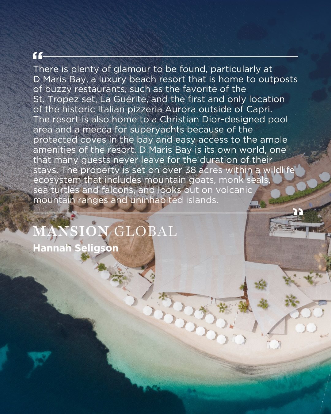 D Maris Bay, art directed visual 2