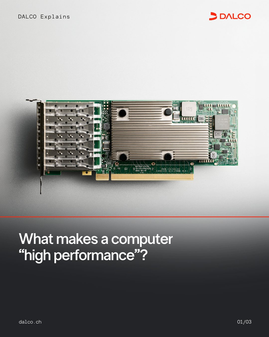DALCO, technology visual by Studio 56