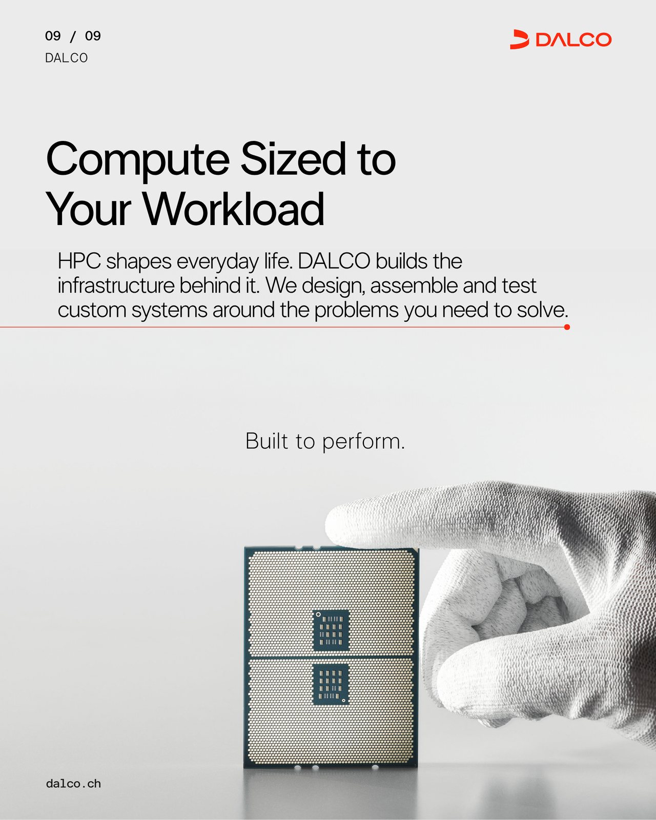 DALCO, technology visual by Studio 56