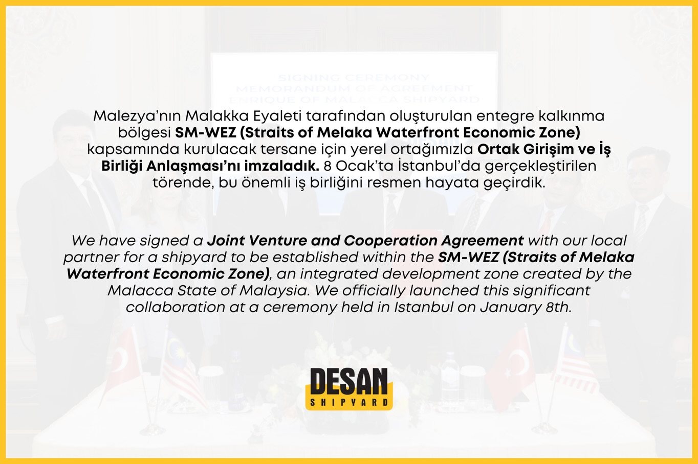 Desan Shipyard, art directed visual 2