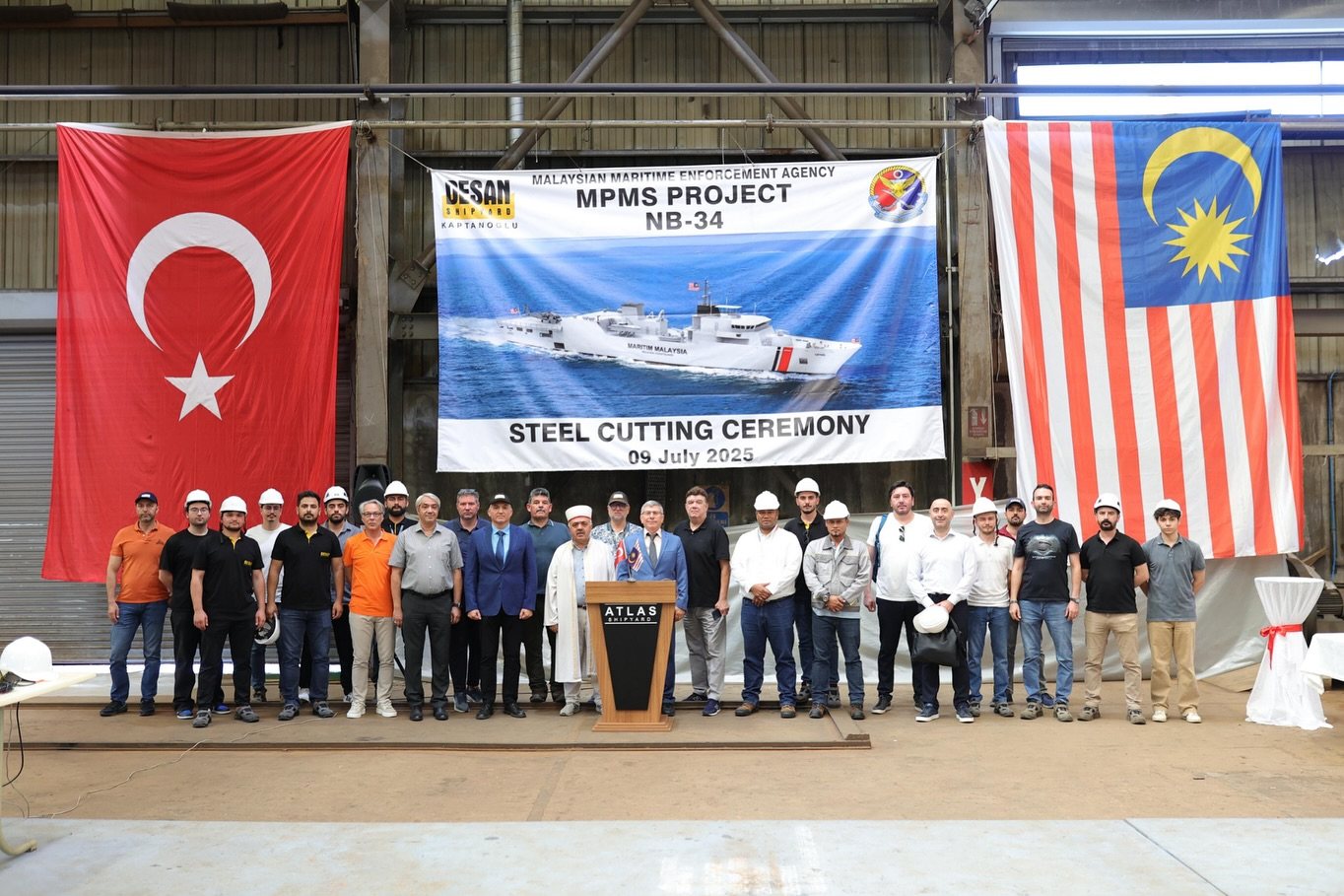 Desan Shipyard, art directed visual 3