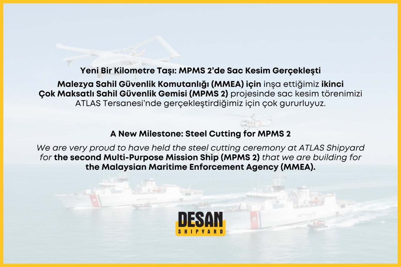 Desan Shipyard, art directed visual 2