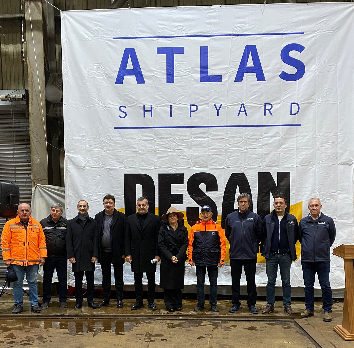 Desan Shipyard, industry visual by Studio 56