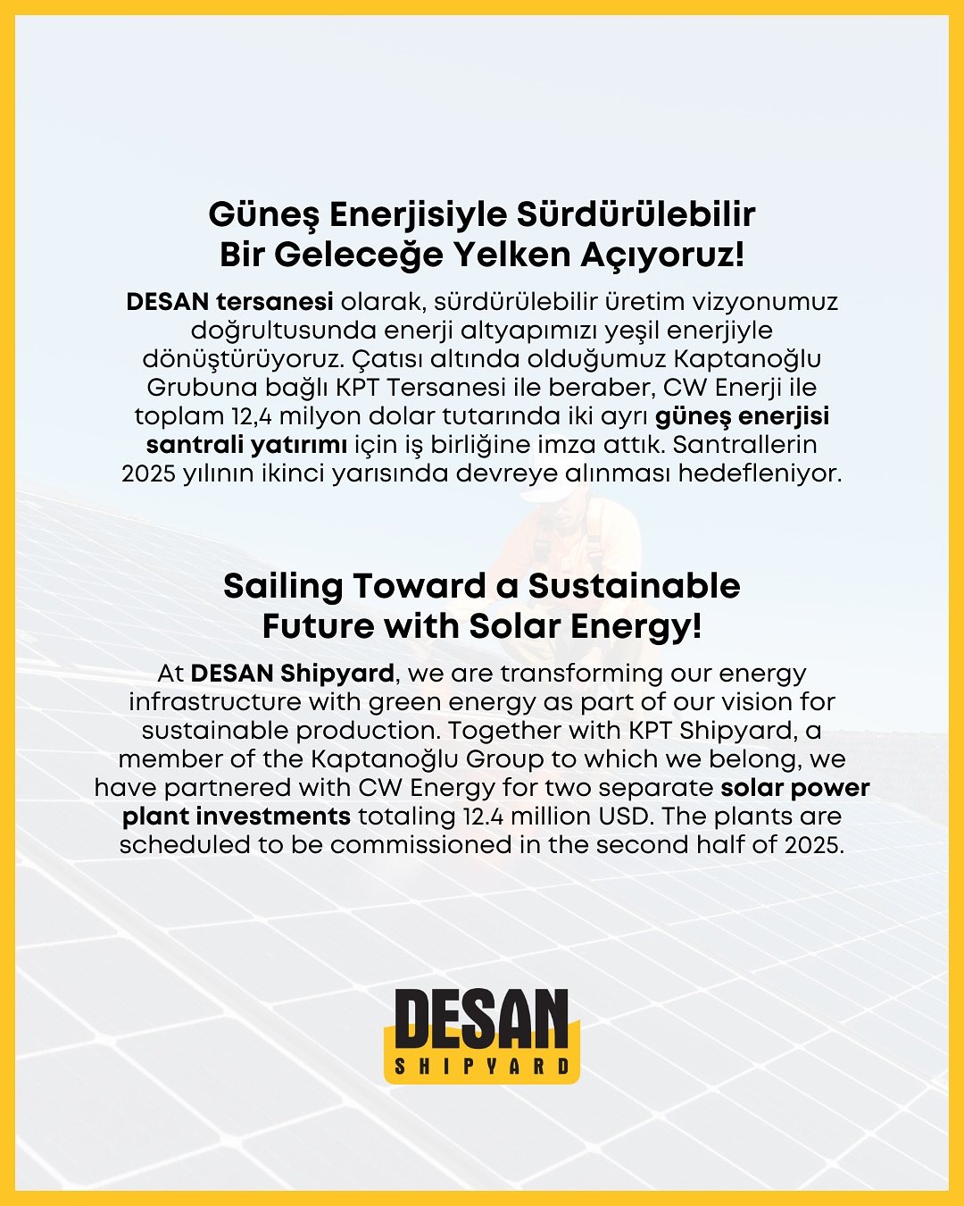Desan Shipyard, industry visual 2