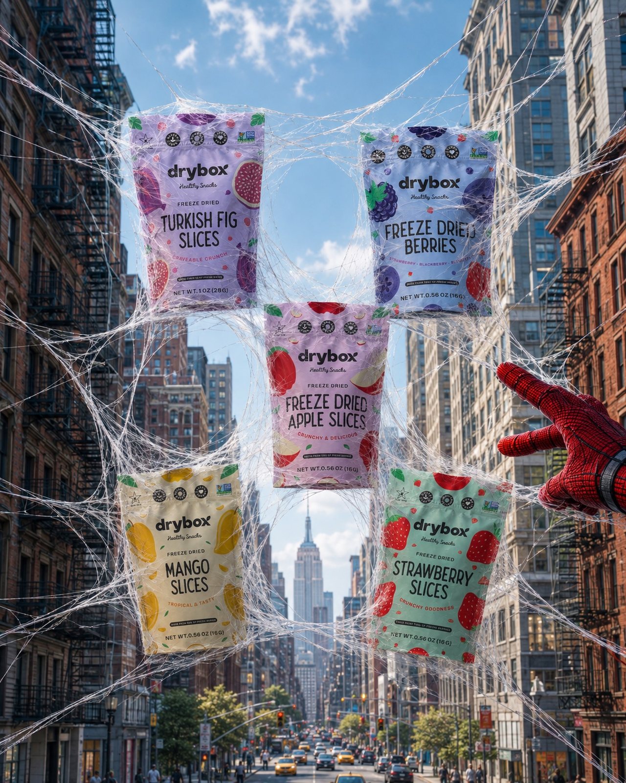 DRYBOX, food & drink visual by Studio 56