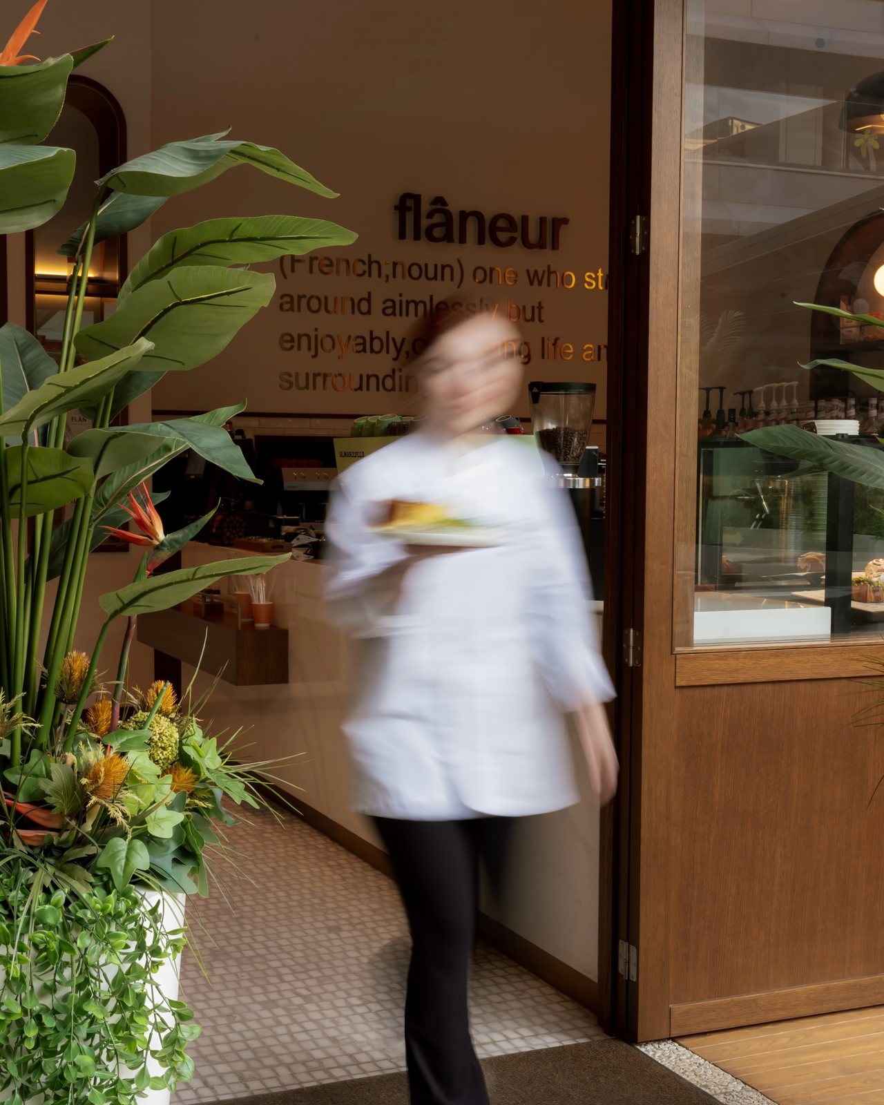Flân Bakery & Coffee, art directed visual