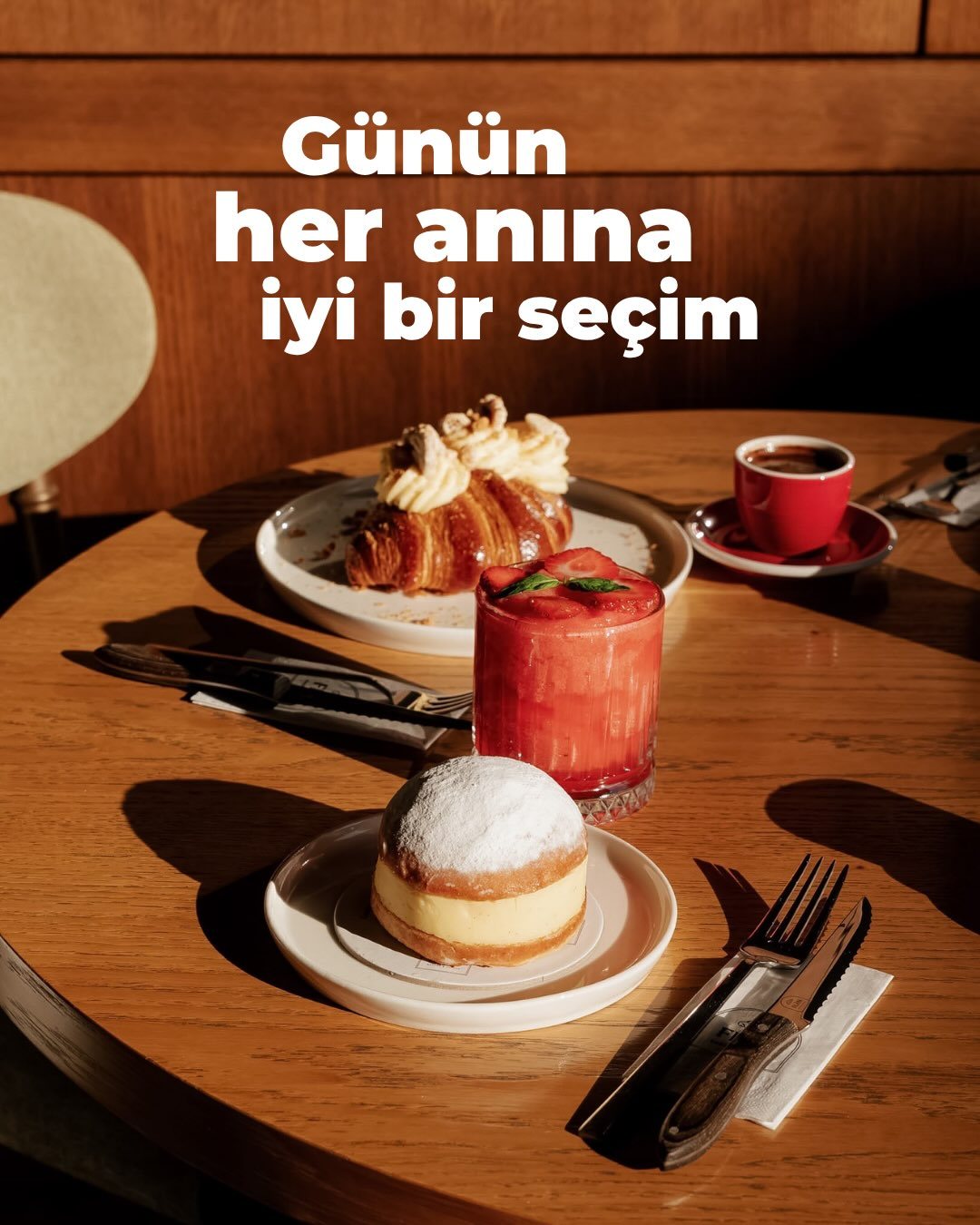 Flân Bakery & Coffee, art directed visual