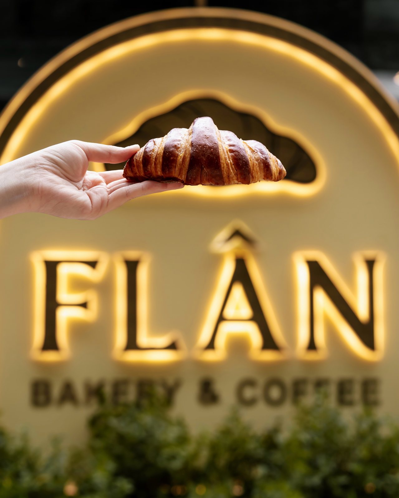 Flân Bakery & Coffee, food & drink visual by Studio 56