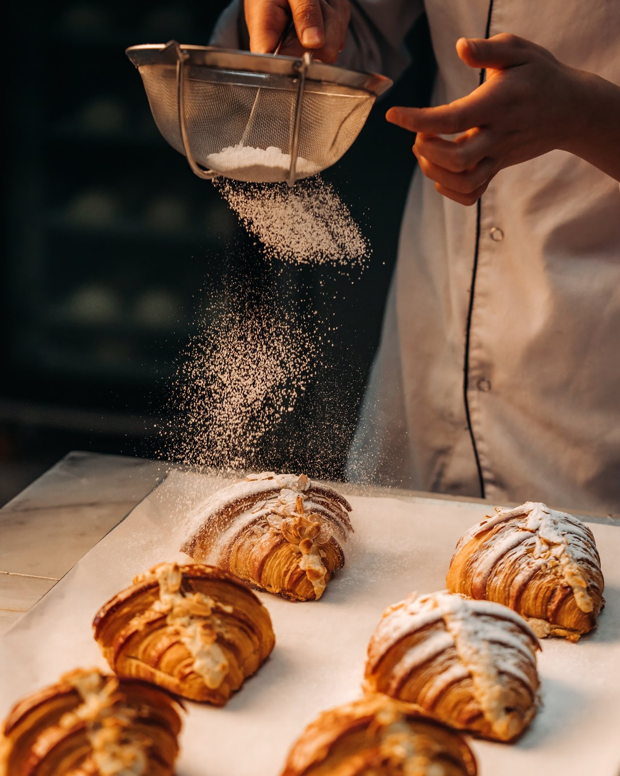 Flân Bakery & Coffee, food & drink visual by Studio 56