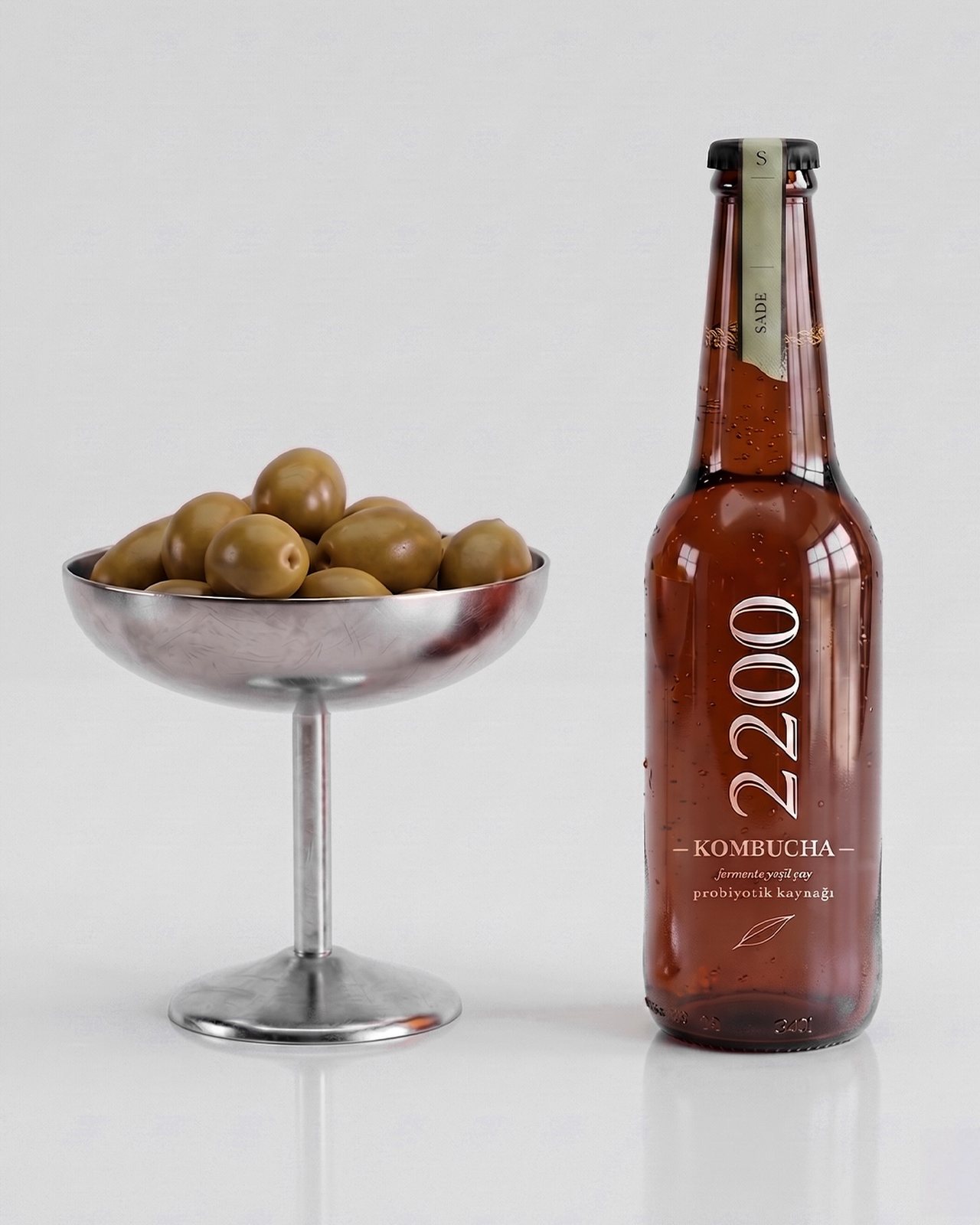 Kombucha 2200, art directed visual