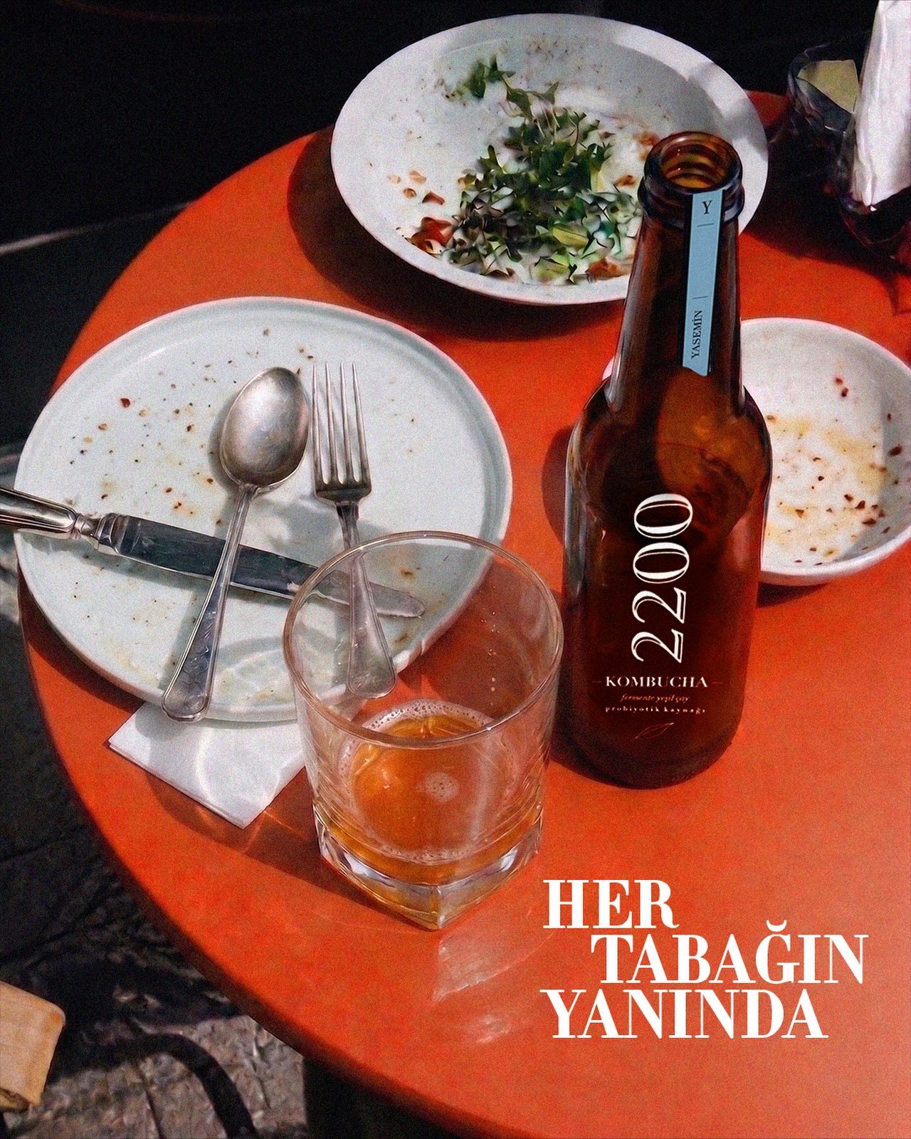 Kombucha 2200, food & drink visual by Studio 56