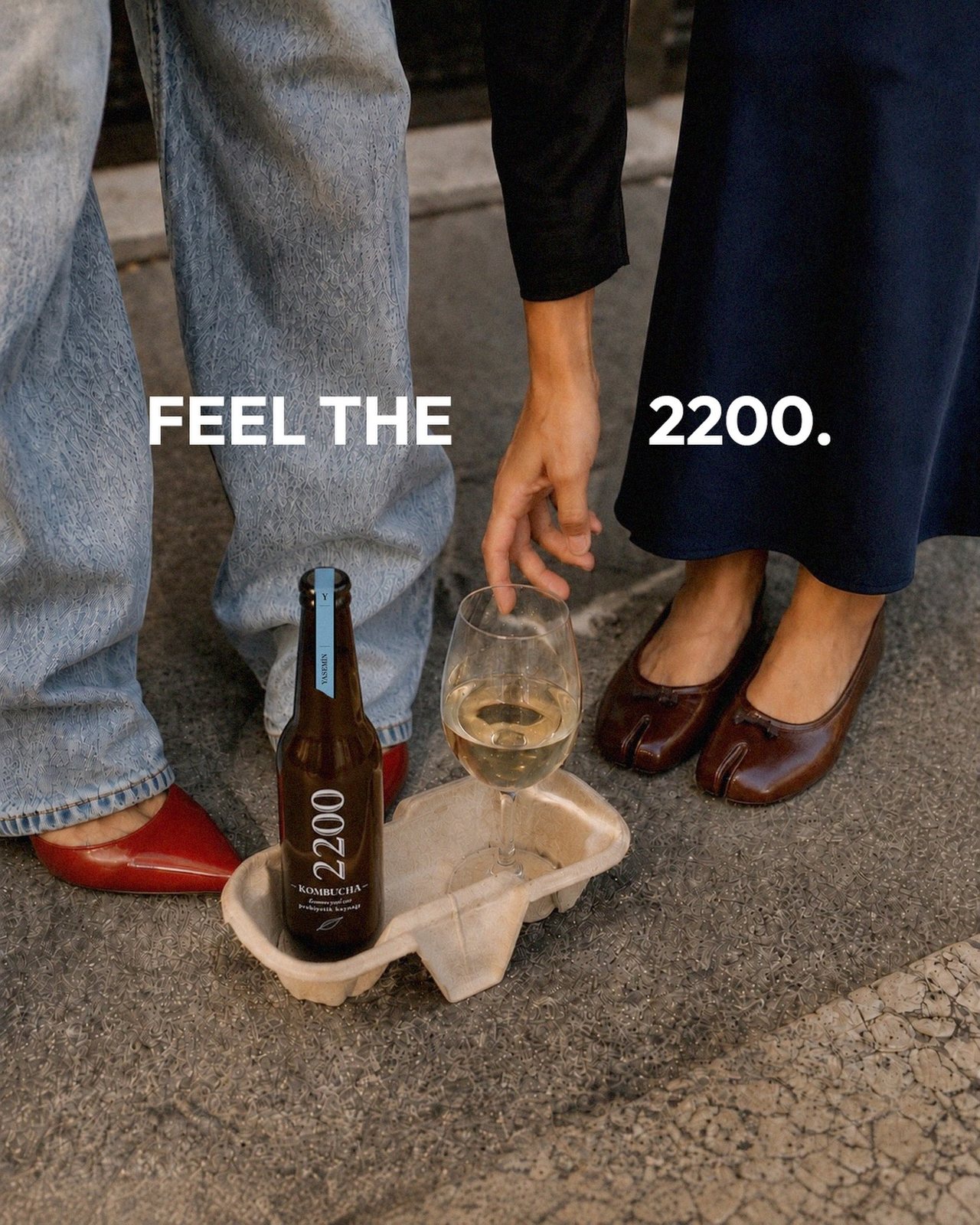 Kombucha 2200, food & drink visual by Studio 56