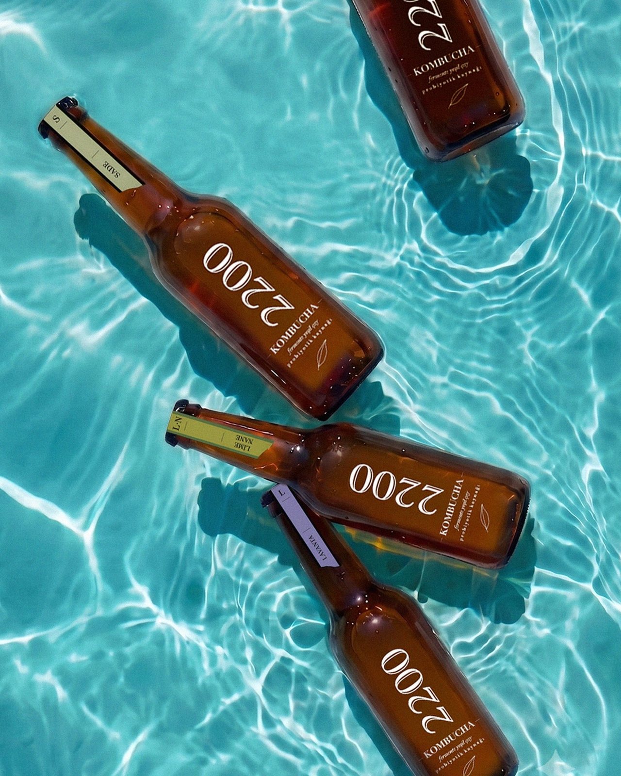 Kombucha 2200, food & drink visual by Studio 56