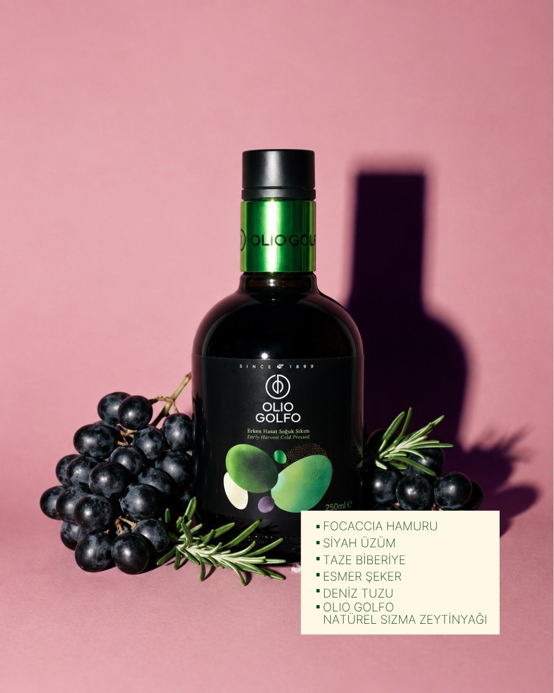 Olio Golfo, art directed visual 2