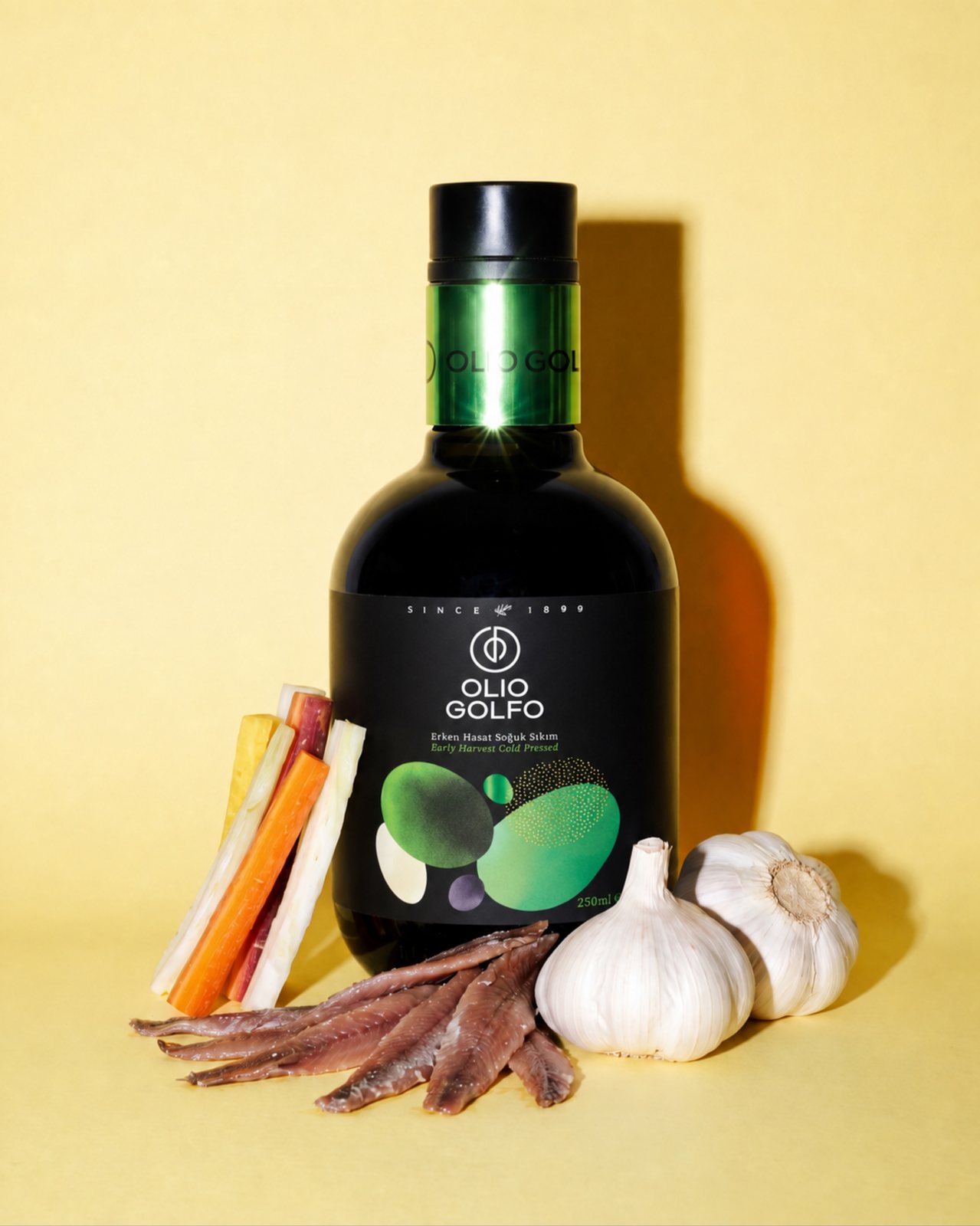 Olio Golfo, art directed visual
