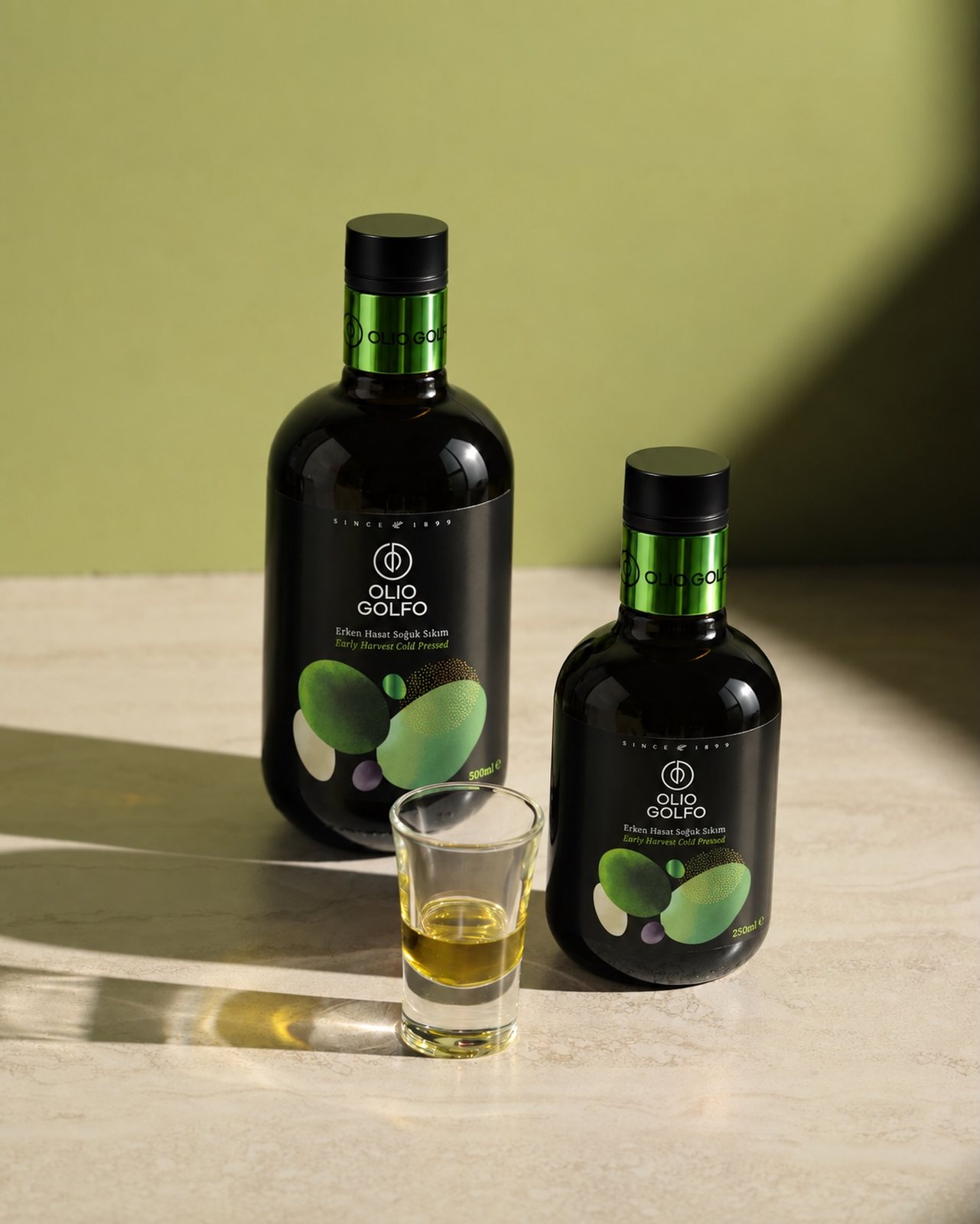 Olio Golfo, food & drink visual by Studio 56