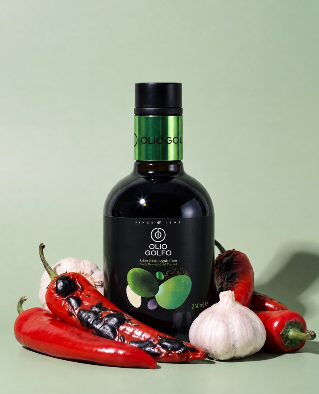 Olio Golfo, food & drink visual by Studio 56