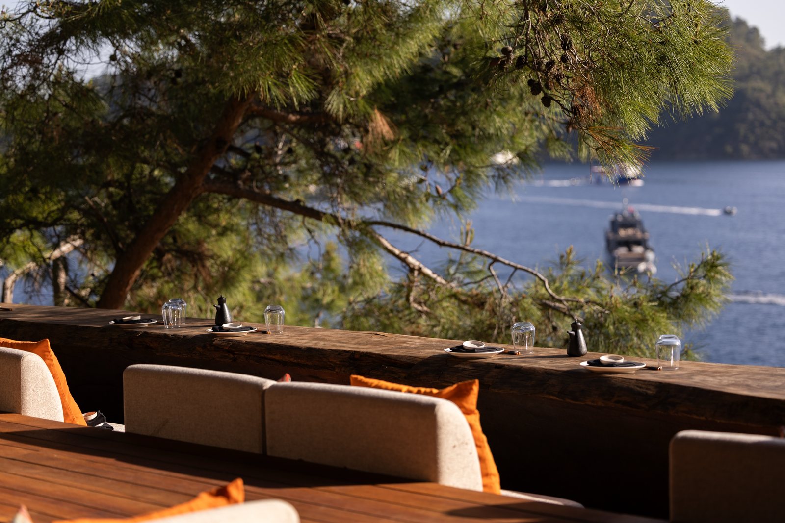 Q Lounge Göcek, art directed visual