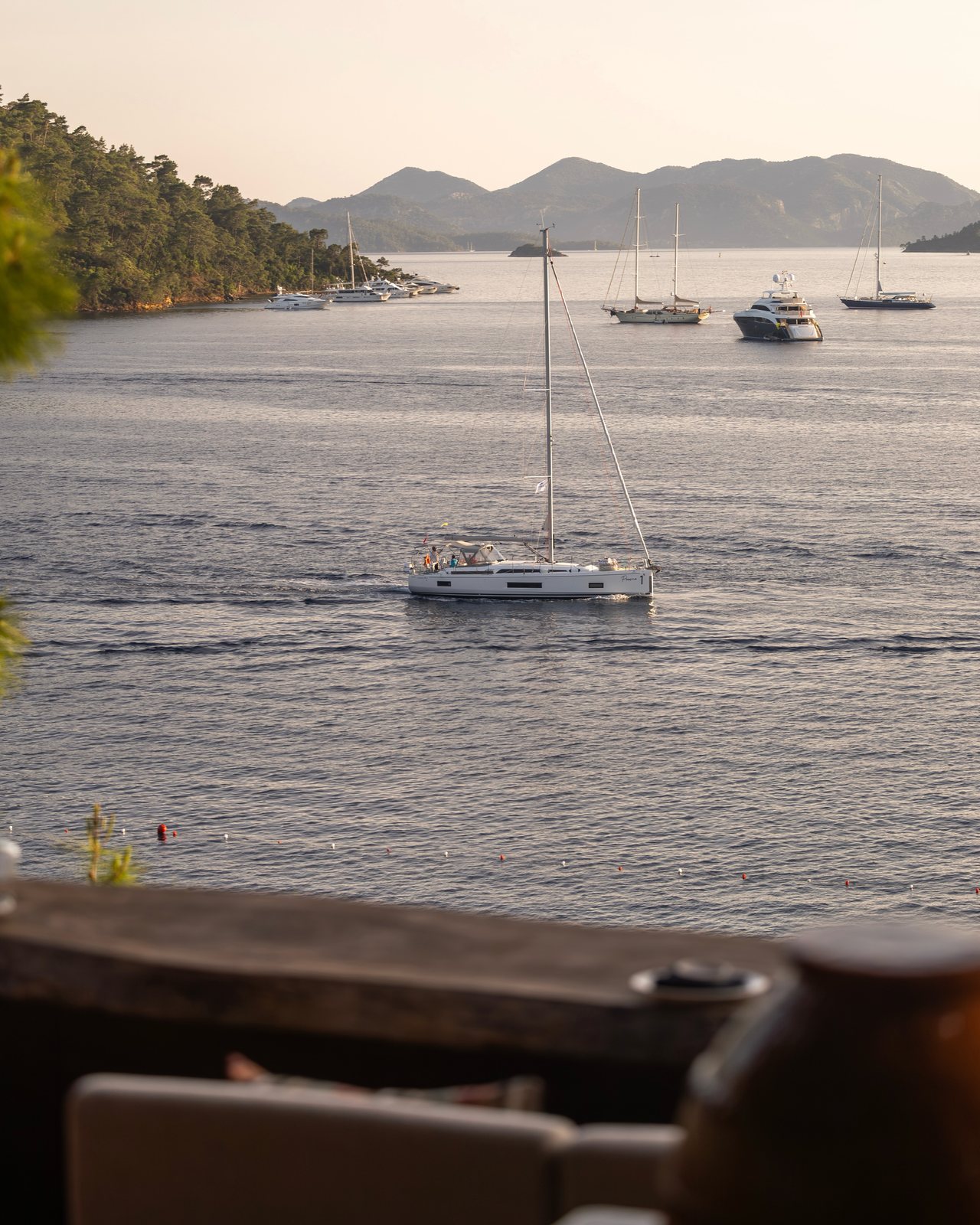 Q Lounge Göcek, food & drink visual by Studio 56