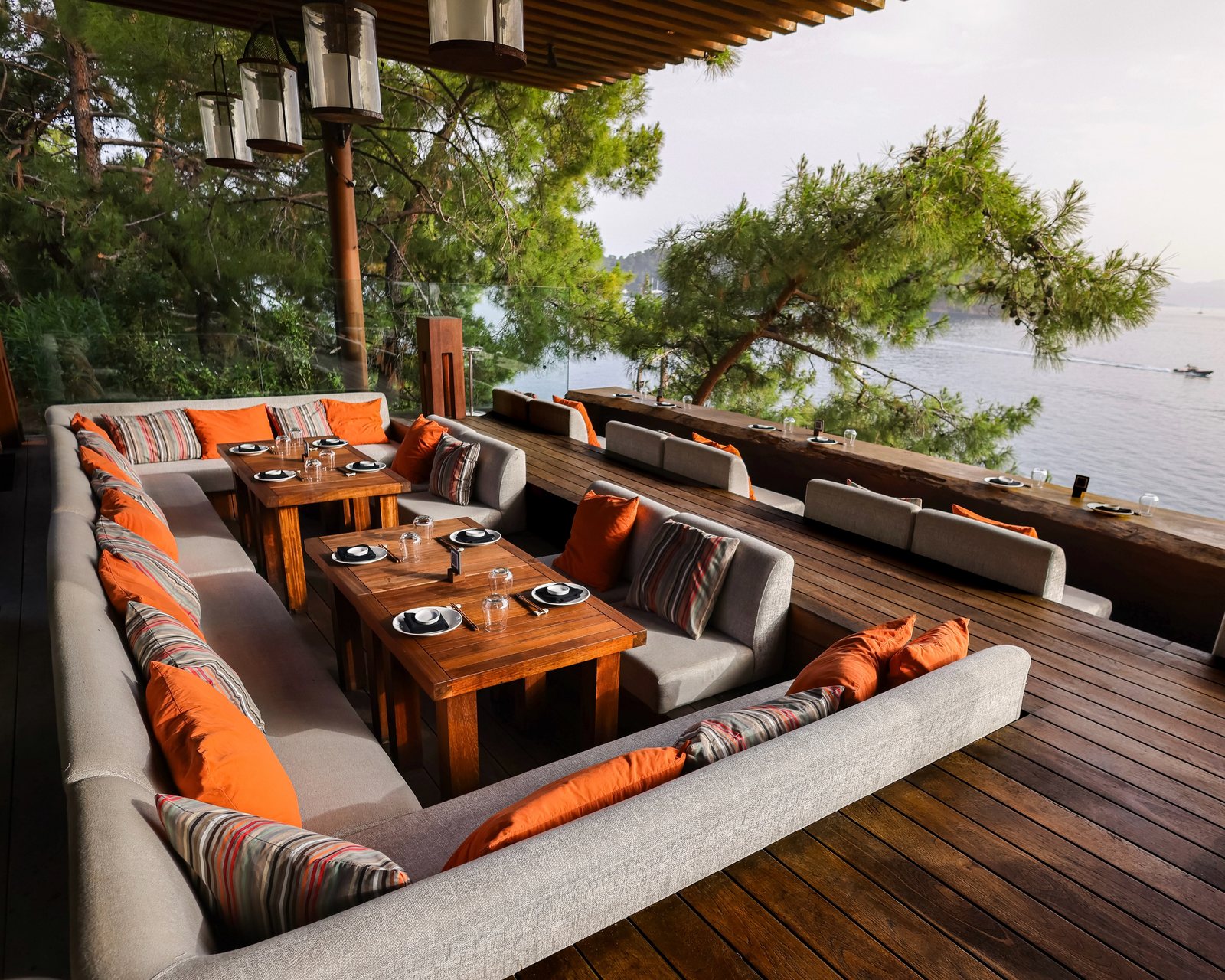 Q Lounge Göcek, food & drink visual by Studio 56