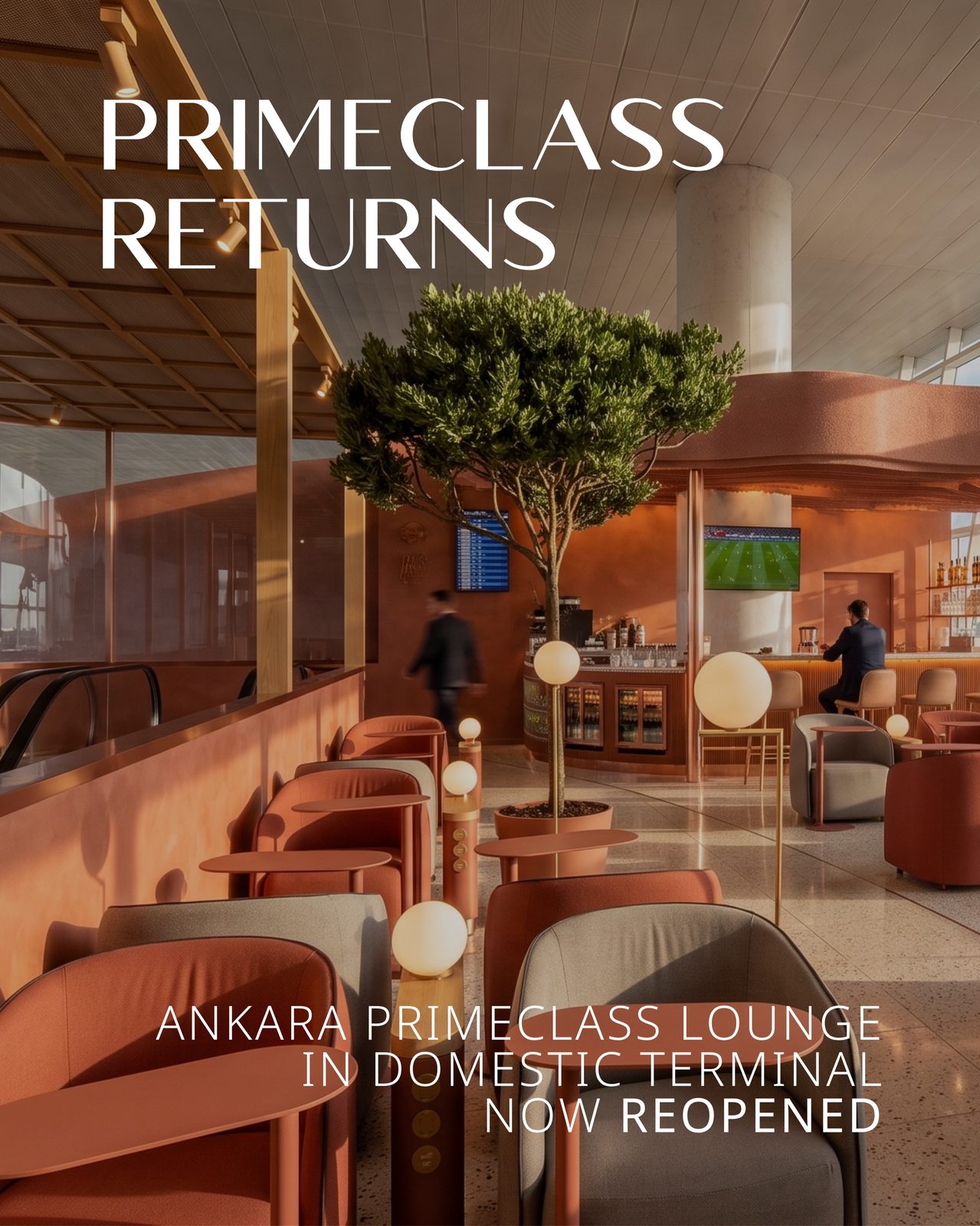 TAV Primeclass, art directed visual