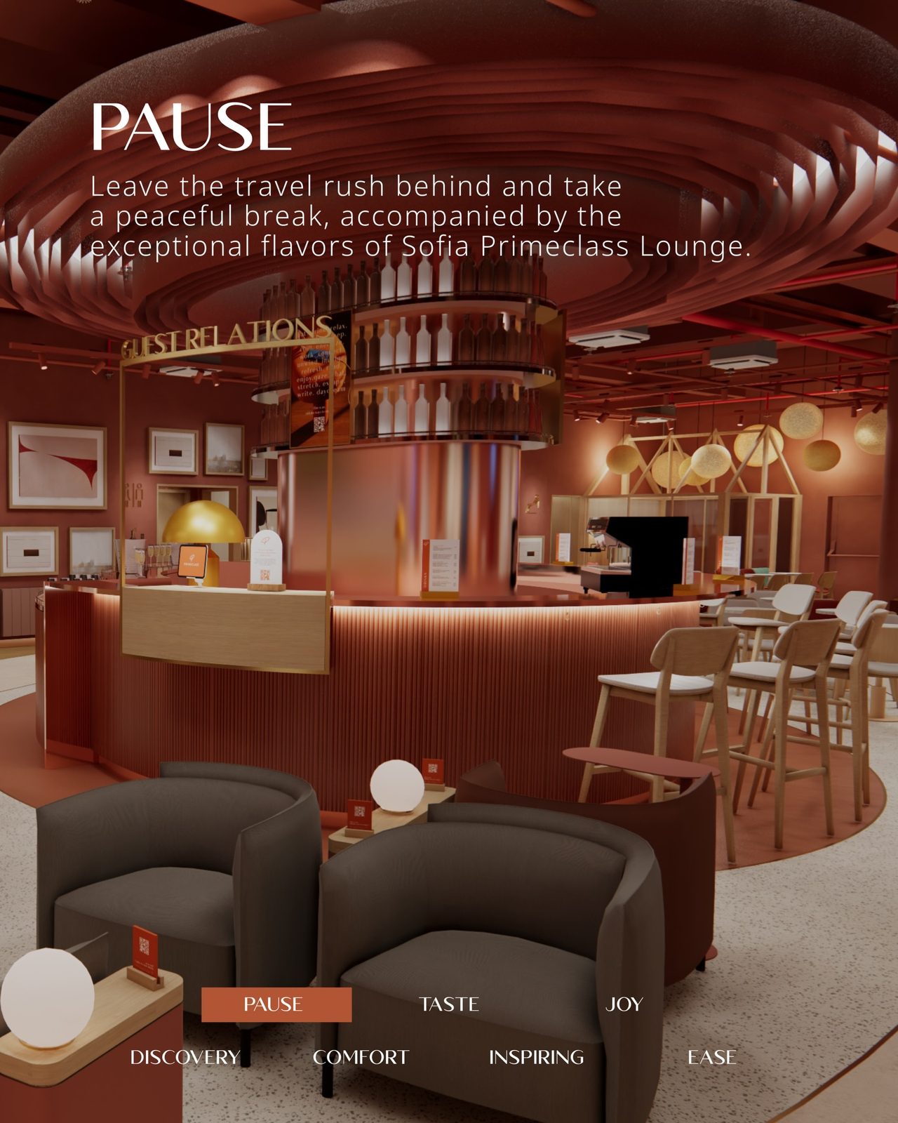 TAV Primeclass, travel visual by Studio 56