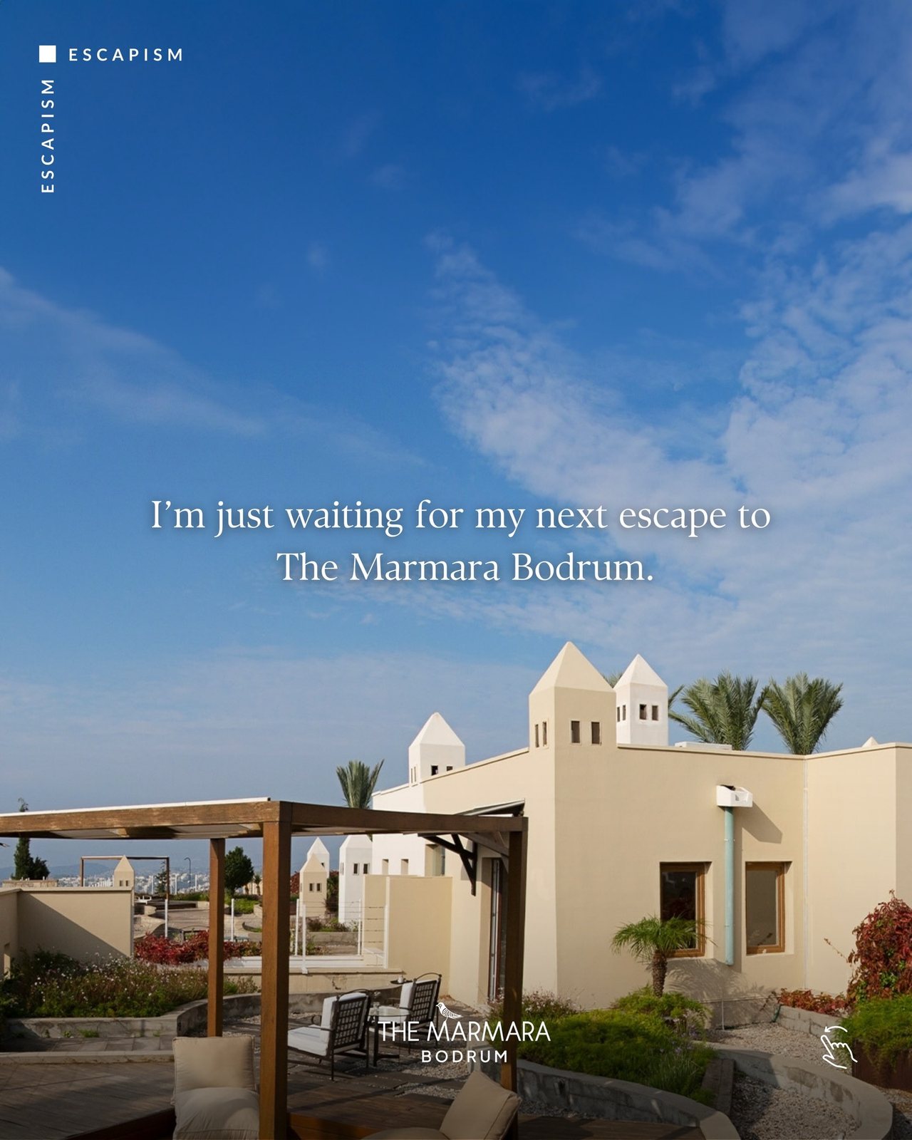 The Marmara Bodrum, hospitality visual by Studio 56