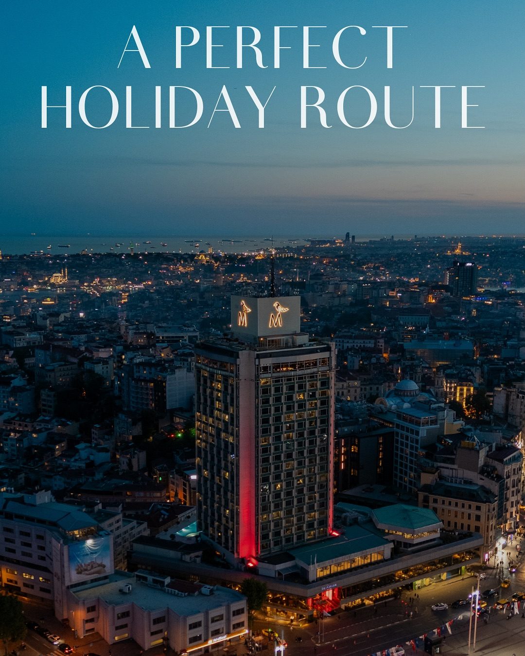 The Marmara Taksim, hospitality visual by Studio 56