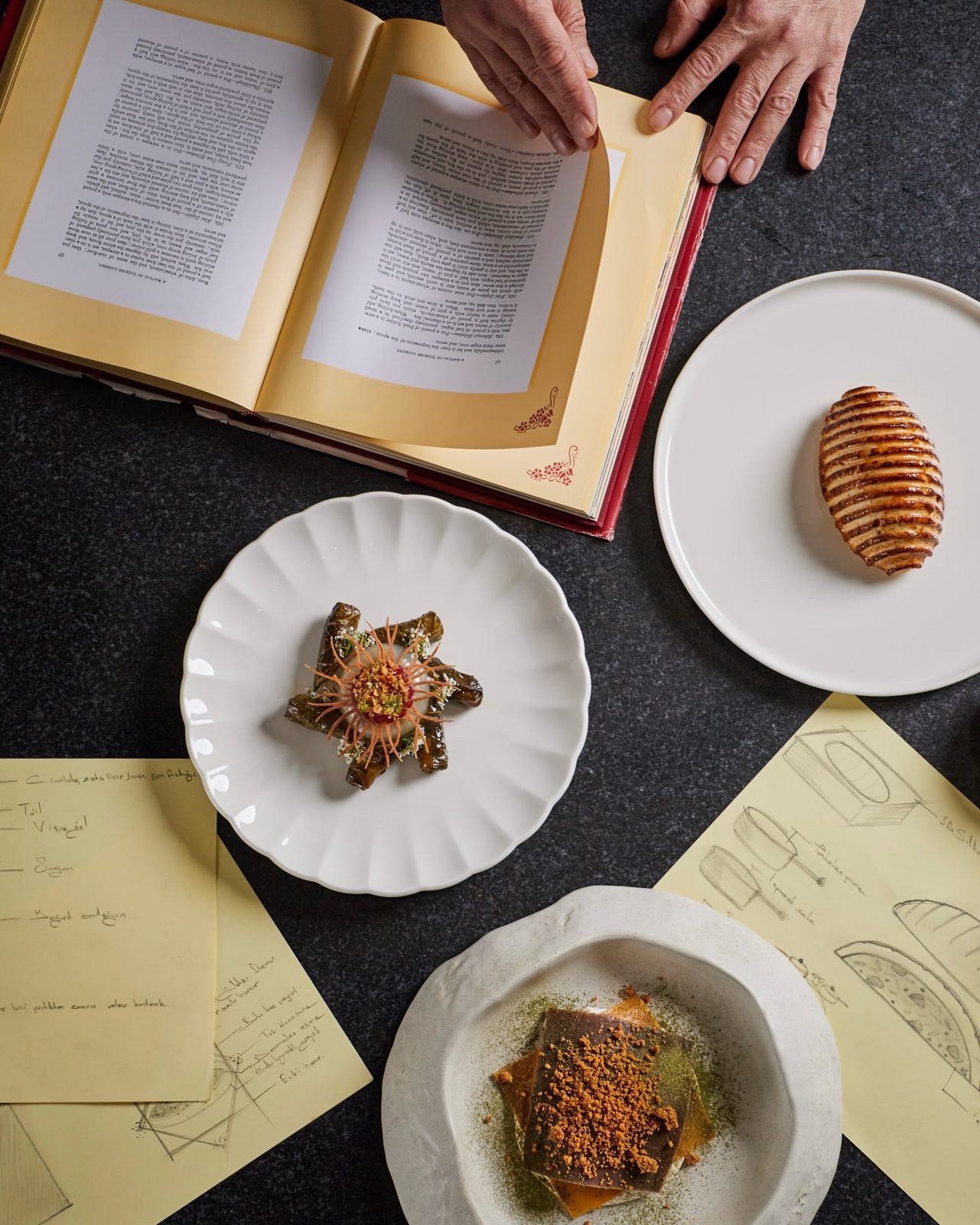 Tuğra Restaurant, art directed visual