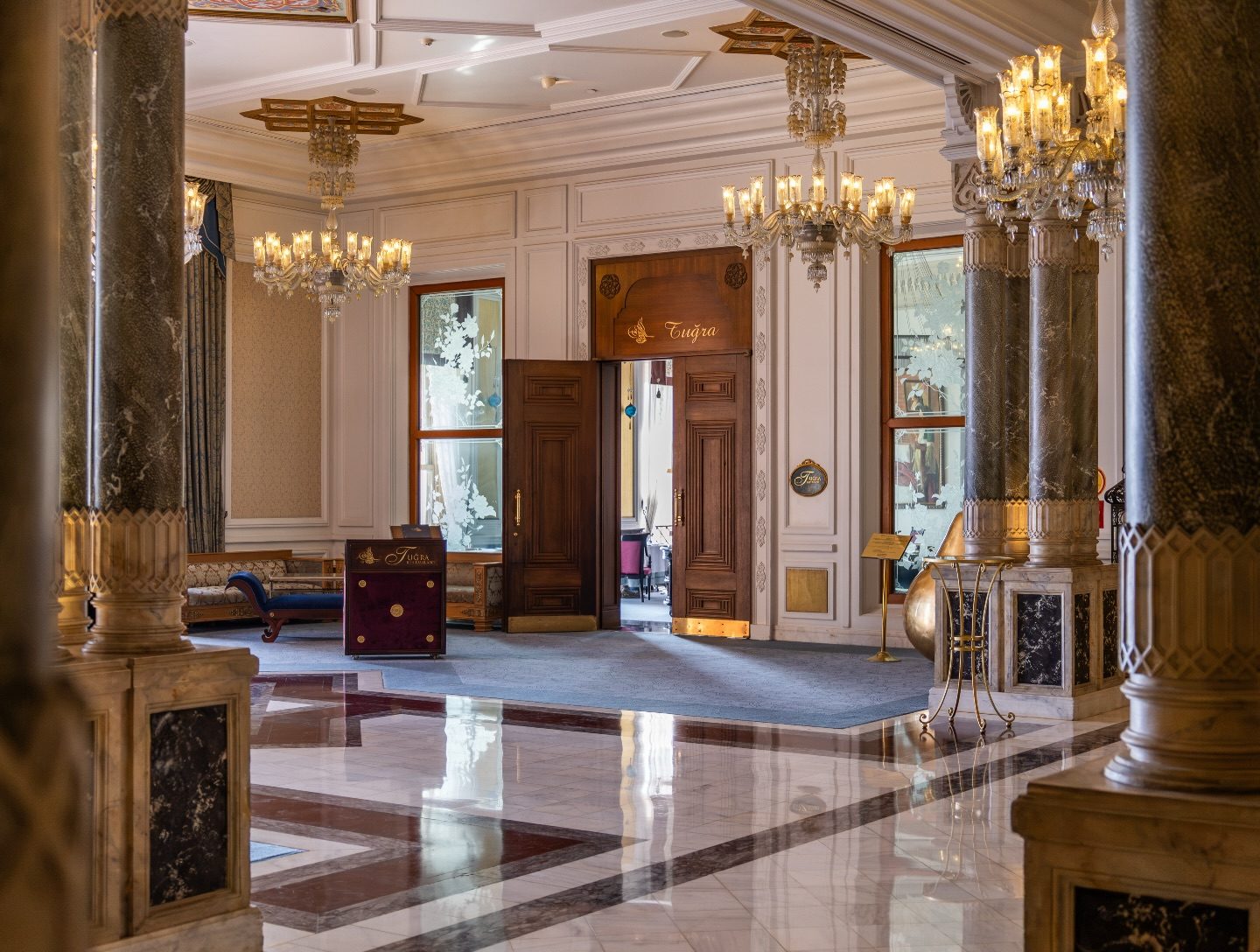 Tuğra Restaurant, art directed visual