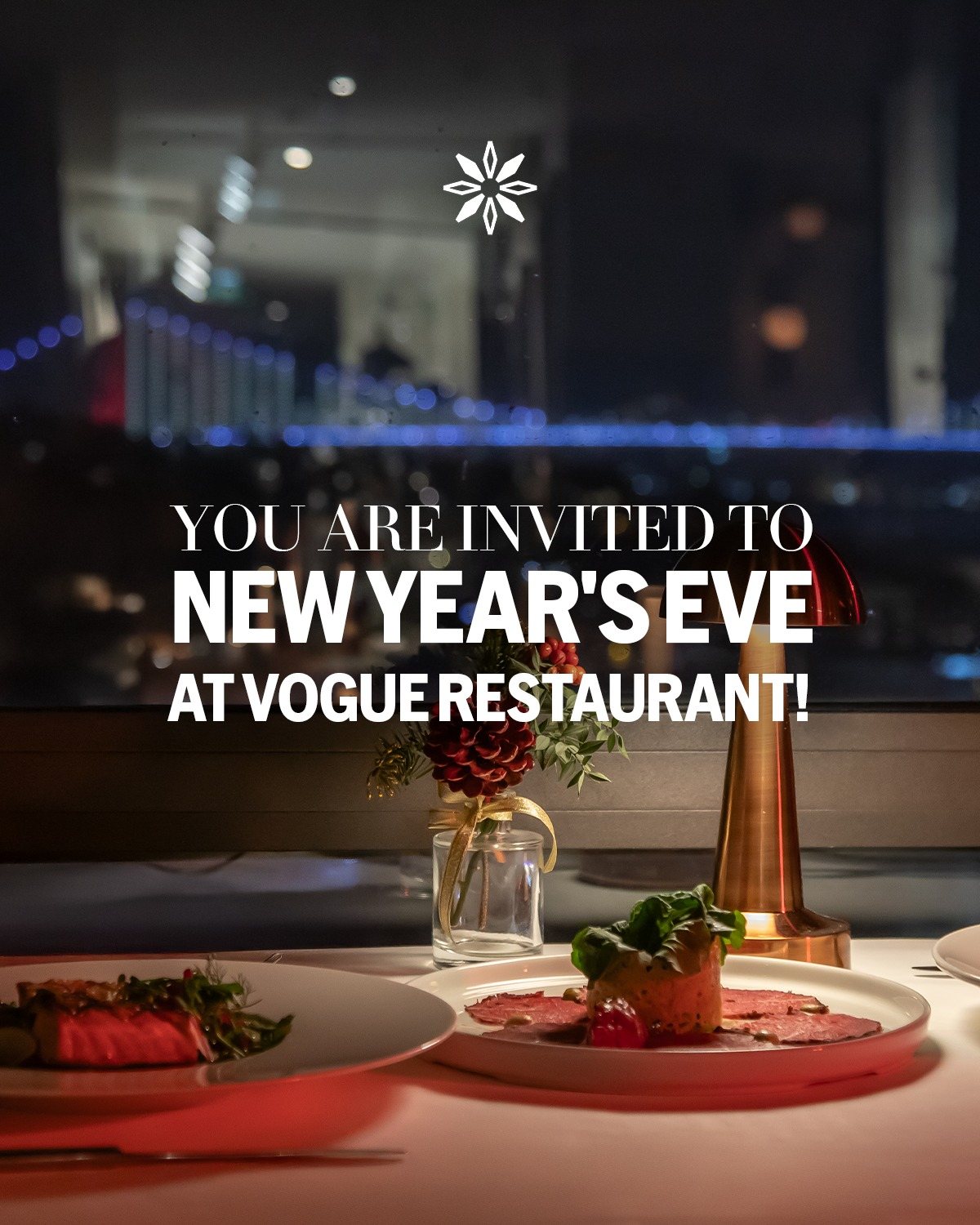 Vogue Restaurant & Bar, art directed visual 2