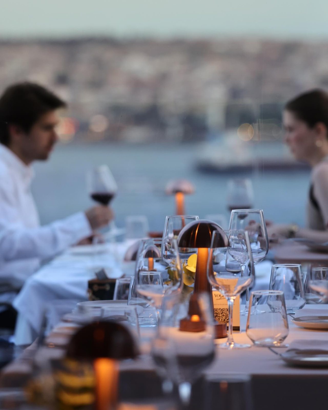 Vogue Restaurant & Bar, art directed visual