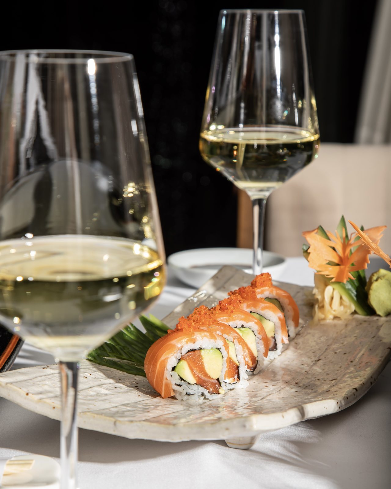 Vogue Restaurant & Bar, art directed visual