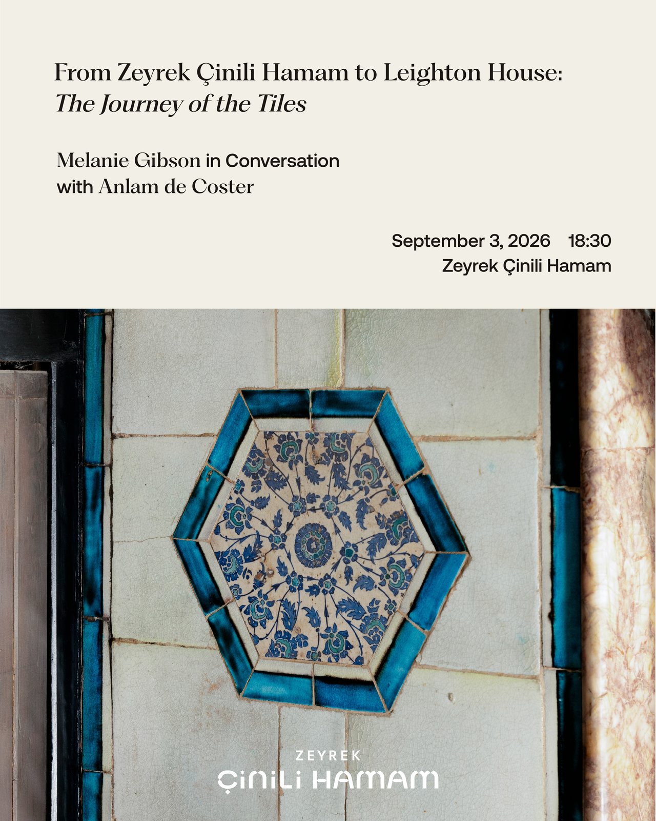 Zeyrek Çinili Hamam, lifestyle visual by Studio 56