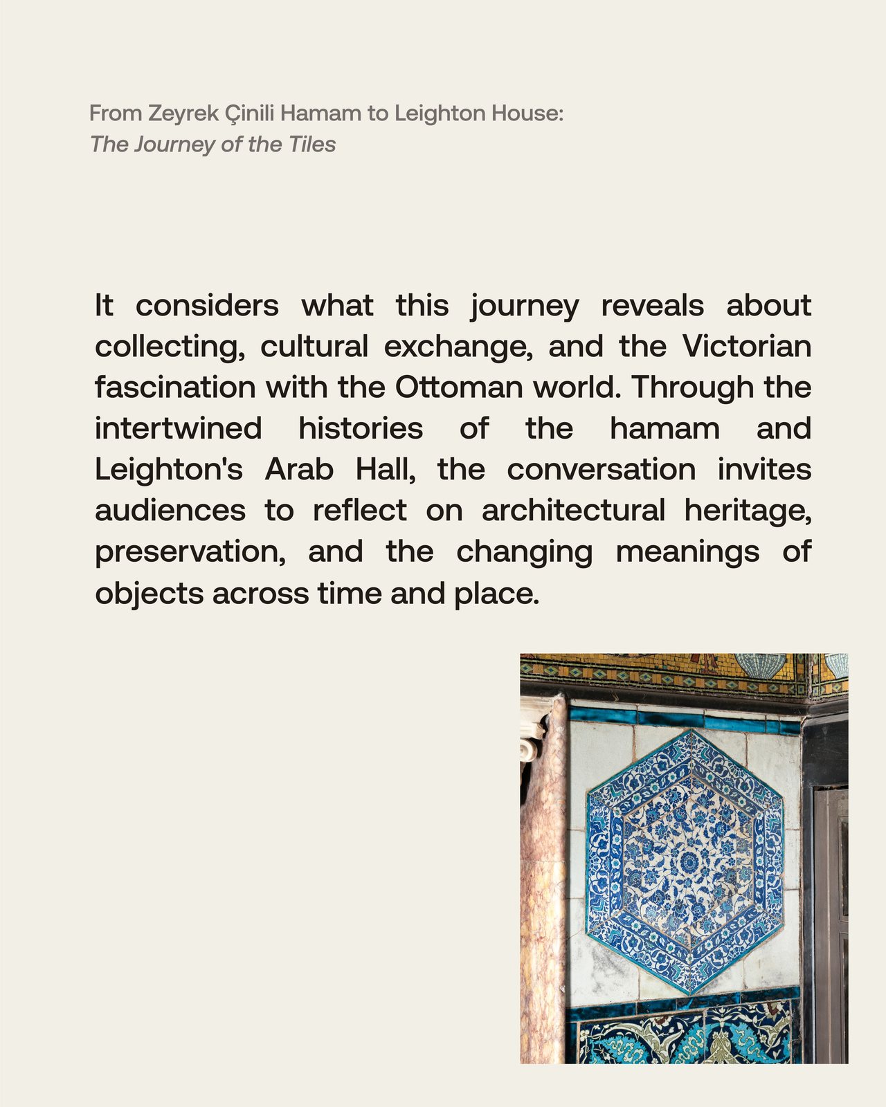 Zeyrek Çinili Hamam, lifestyle visual 4